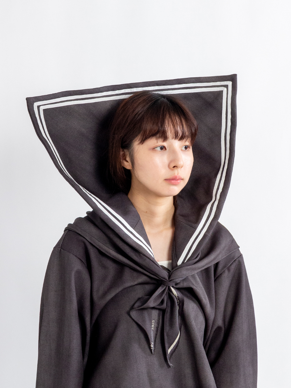 NEO SAILOR HIGH-COLLAR TOP-ネオセーラーハイカラートップ-doublet