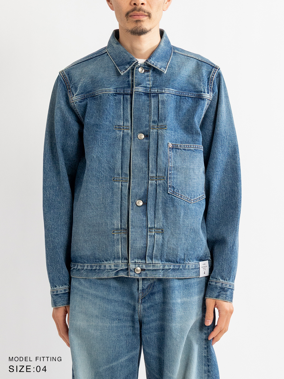 DENIM JACKET TYPE 1/REGULAR FIT デニムジャケットタイプ1 HYKE