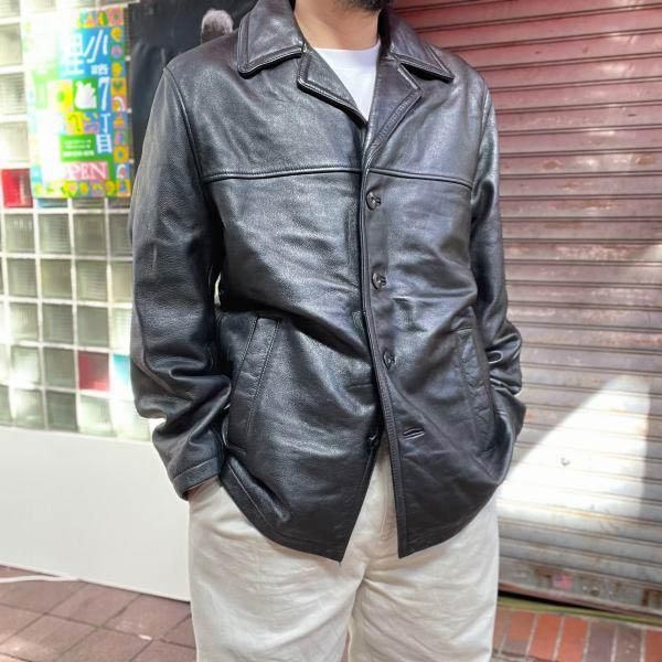 WILSONS LEATHER Tバック レザー ジャケット 黒 XL シンサレート着脱