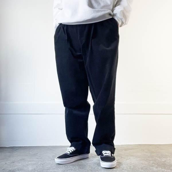 90s Polo ラルフローレン ツータック 太畝 コーデュロイパンツ 濃紺系