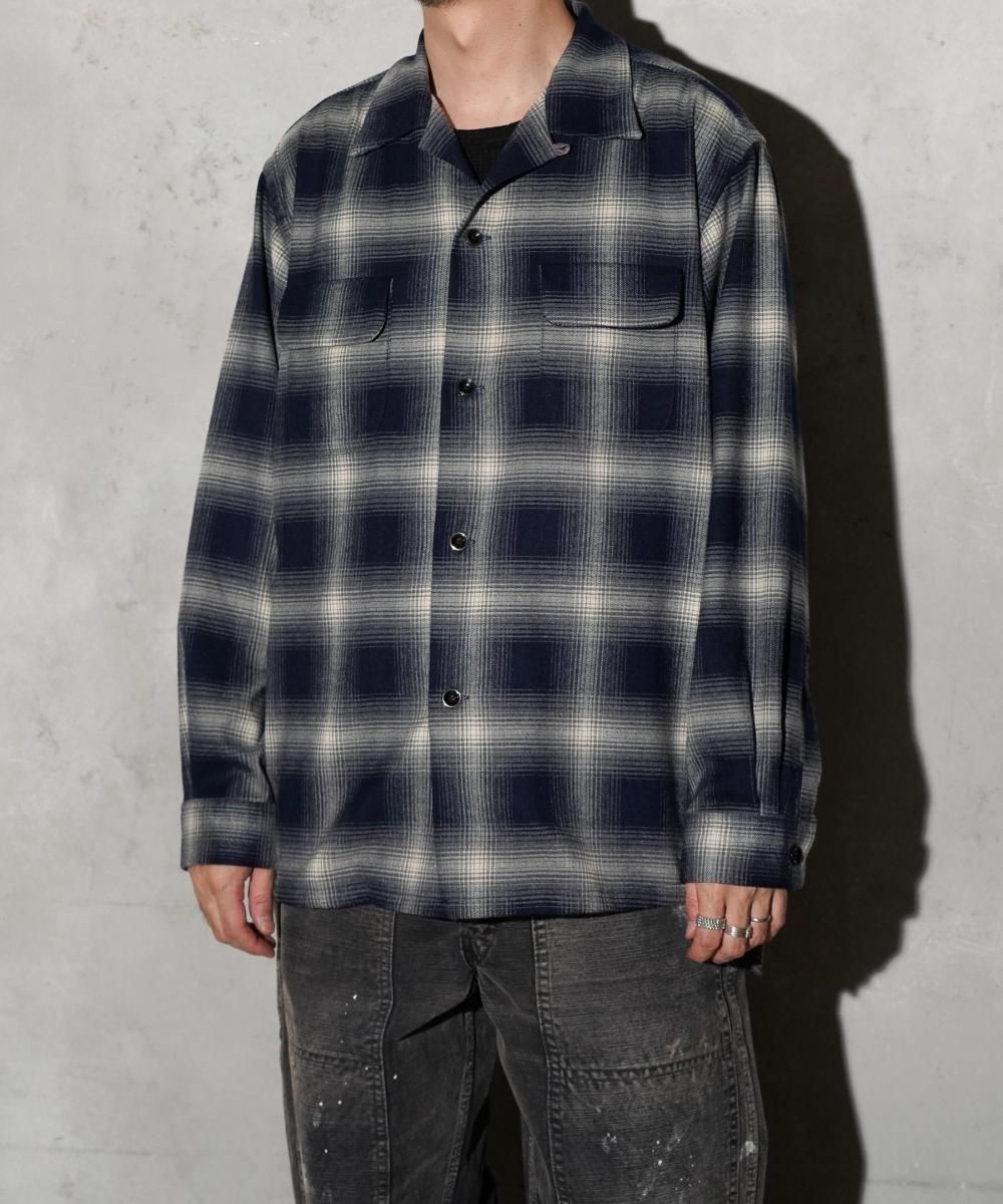 TOWNCRAFT / 50S W-FLAP OPEN COLLAR SHIRTS