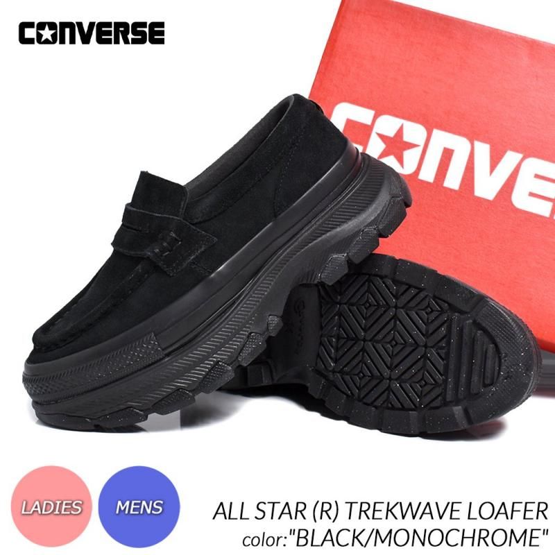 CONVERSE ALL STAR (R) TREKWAVE LOAFER BLACK/MONOCHROME コンバース