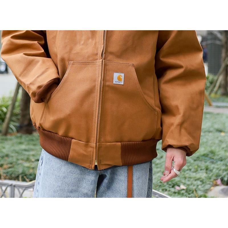 Carhartt LOOSE FIT FIRM DUCK INSULATED BROWN BLACK カーハート
