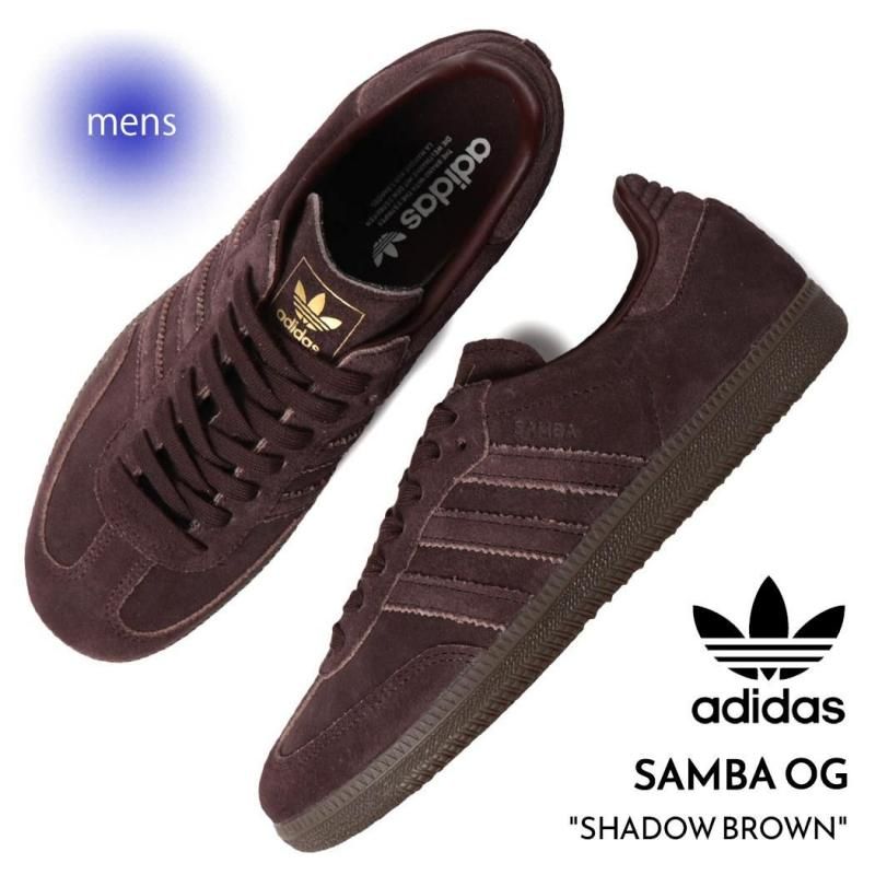 adidas SAMBA OG SHADOW BROWN アディダス サンバ スニーカー ( 茶色