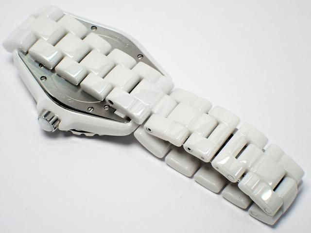 シャネル J12ホワイトセラミック 12Pダイヤ 正規品 - 腕時計専門店THE