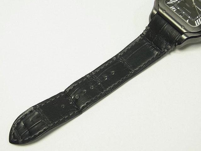 カルティエ サントス ドゥ カルティエ LM ブラック Ref.WSSA0039