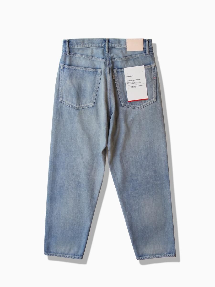 Graphpaper - グラフペーパー / SELVAGE DENIM FIVE POCKET TAPERED