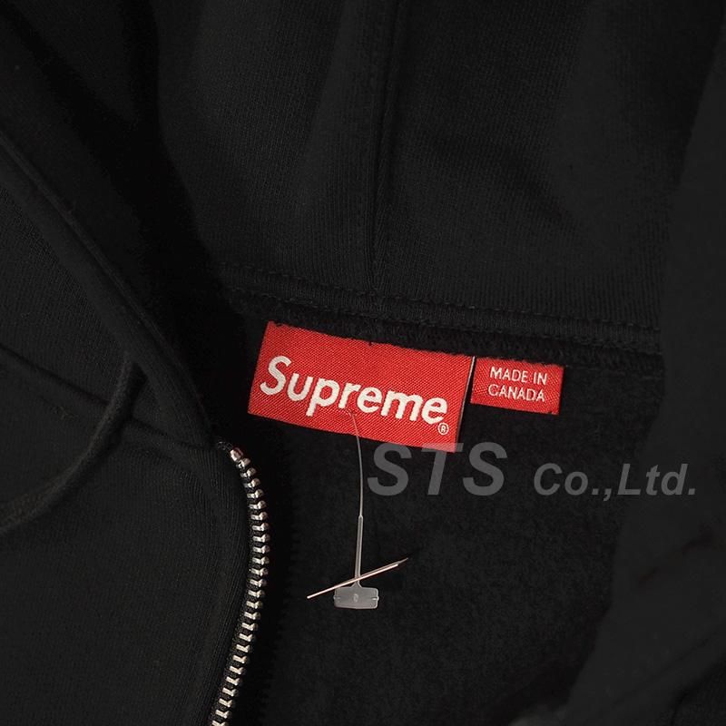 Supreme - Old English Hood Logo Zip Up Sweat - ParkSIDER