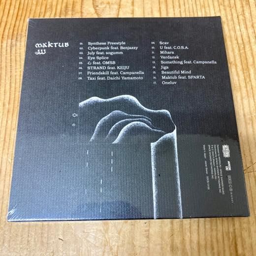 WENOD RECORDS : JJJ - MAKTUB [CD] FL$Nation / AWDR/LR2 (2023) 6月