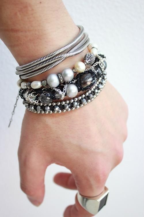 L'Arc～en～Ciel hyde氏着用] gunda [ガンダ] STEALTH BRACELET