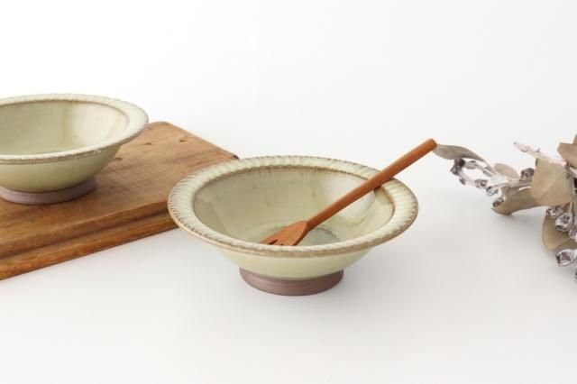 リム浅鉢｜5寸｜白｜陶器｜小代焼ちひろ窯｜和食器通販｜うちる｜和
