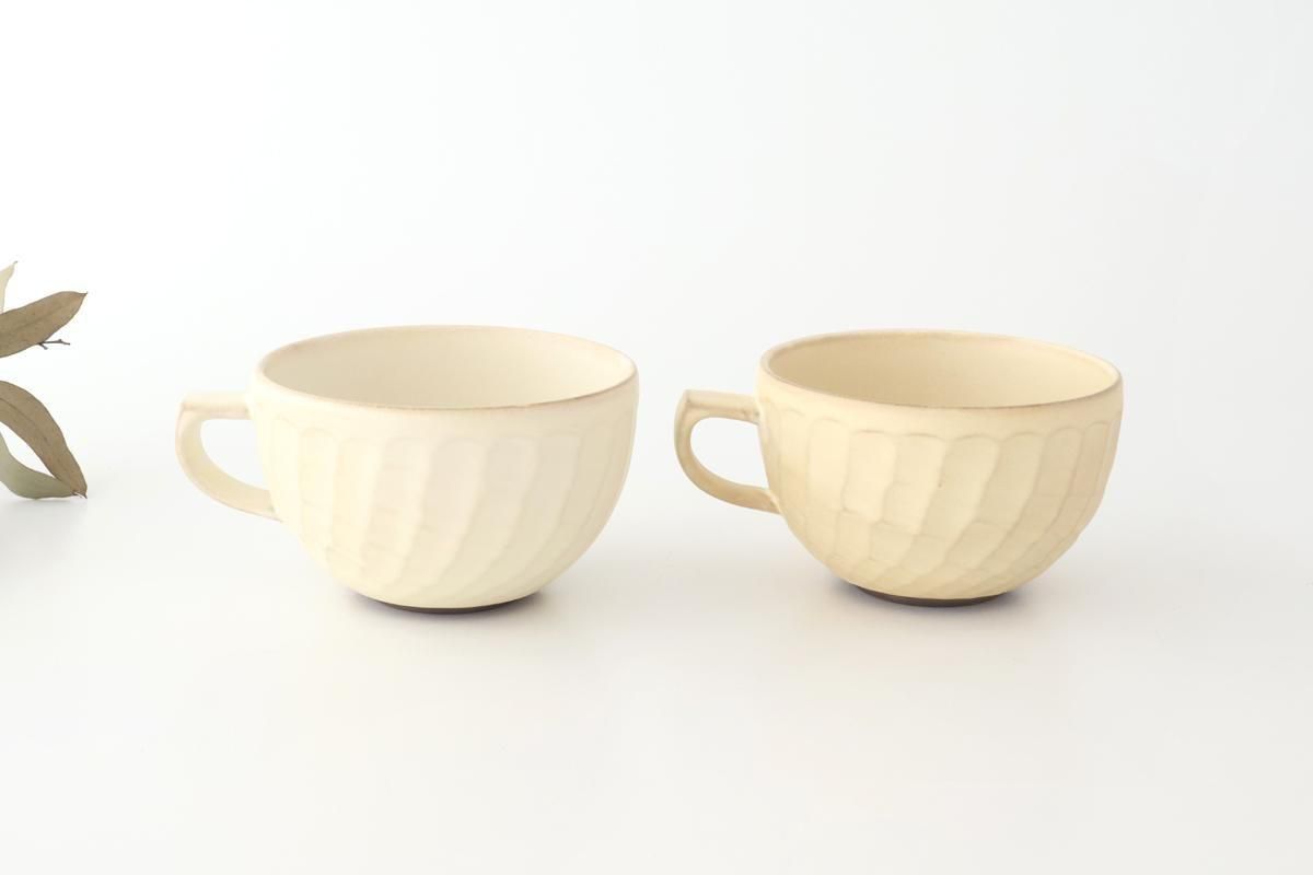 スープカップ｜アイボリー｜陶器｜スクレ｜波佐見焼｜和食器通販｜うち