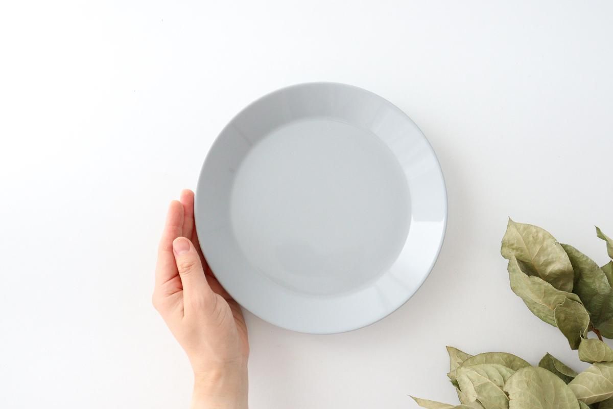 イッタラ｜ティーマ｜プレート｜21cm｜パールグレー｜磁器｜IITTALA