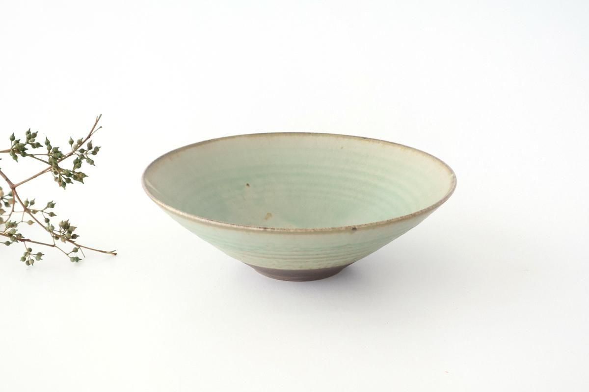 7寸盛り鉢｜彩色灰釉｜陶器｜市野耕｜和食器通販｜うちる｜和食器の皿