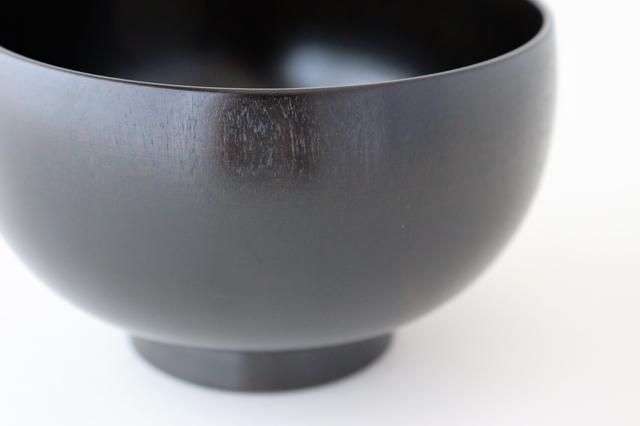 しらさぎ椀｜M｜漆黒｜さくら｜白鷺木工｜和食器通販｜うちる｜和食器