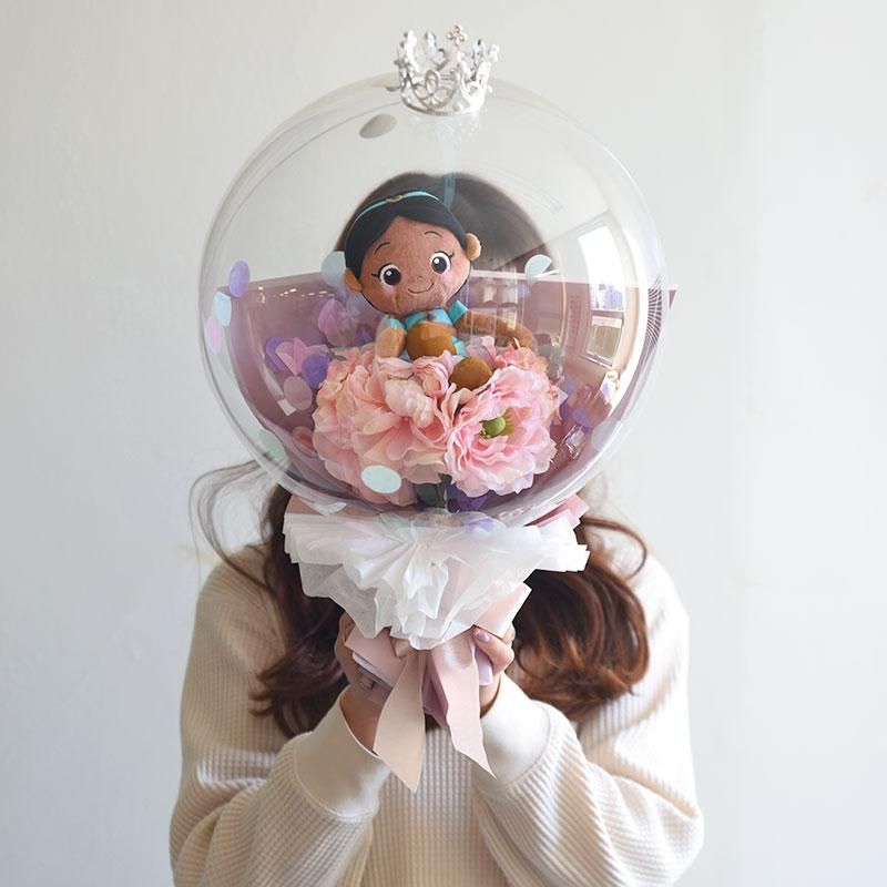 ディズニーキャラクター ぬいぐるみブーケ アレンジメントバルーン