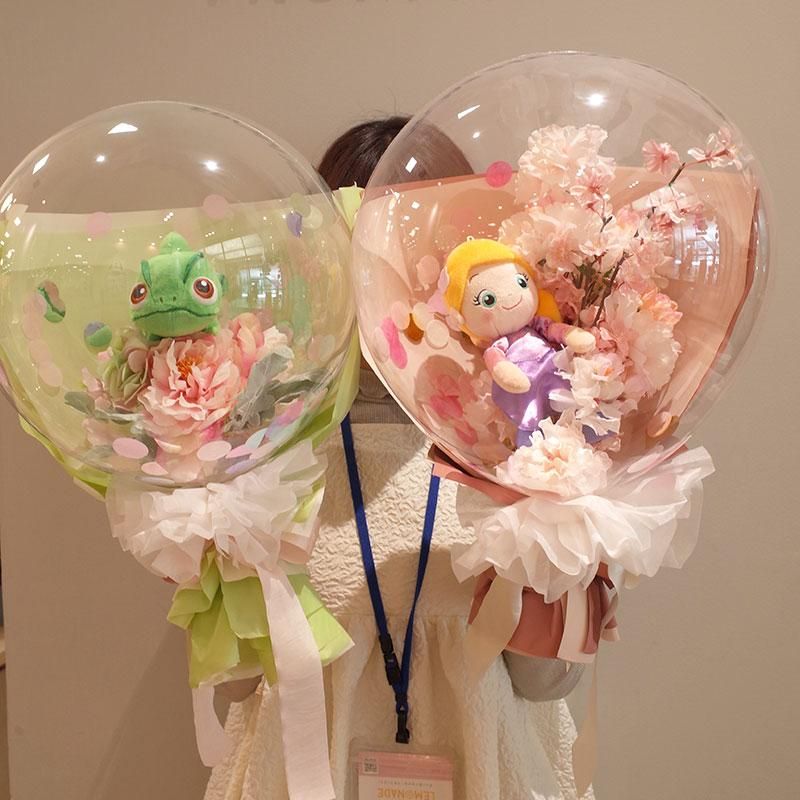 ディズニーキャラクター ぬいぐるみブーケ アレンジメントバルーン