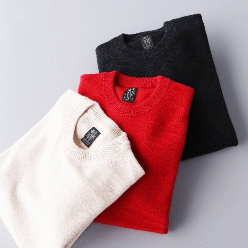 BATONER Essential INNOCENT CASHMERE CREW NECK の通販。- AIDA