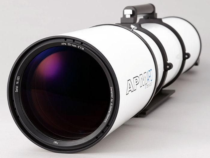 APM ZTA152/F7.9ED 2枚玉アポ鏡筒（2.5インチ／3.7インチ接眼部