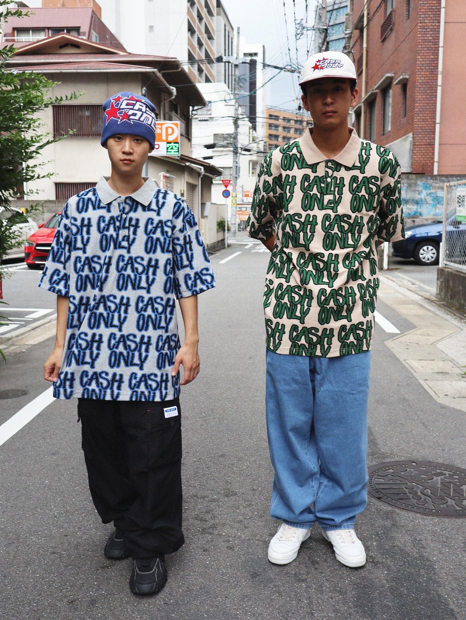 Cash OnlyLogo Baggy Denim Jeans - Apple Butter Store