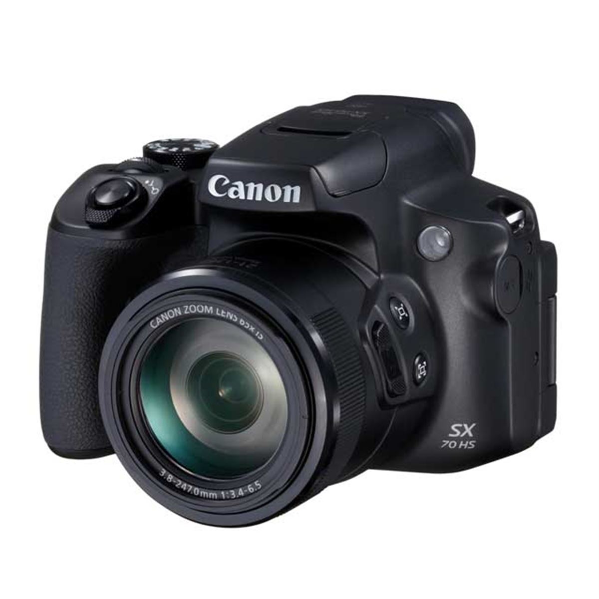 キヤノン、「DIGIC 8」搭載の光学65倍ズームカメラ「PowerShot SX70 HS