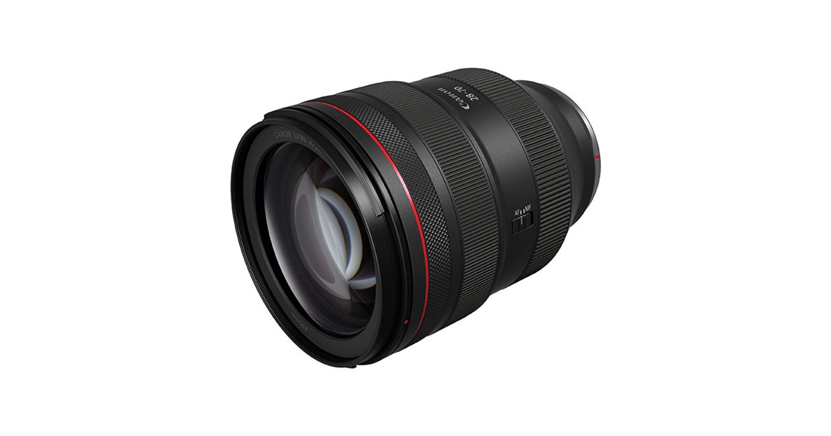 キヤノン、大口径標準ズームレンズ「RF28-70mm F2 L USM」の発売日決定