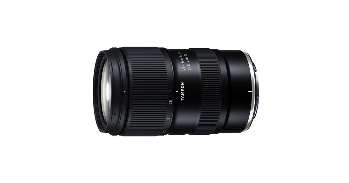 タムロン大口径標準ズームレンズ「28-75mm F2.8 G2」に、ニコンZ