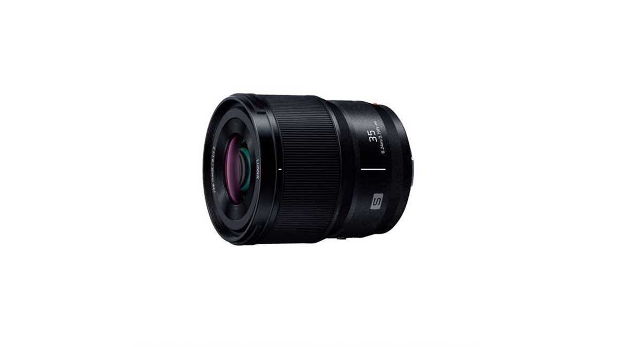 パナソニック、「Sレンズ」F1.8単焦点シリーズに35mmモデルを追加