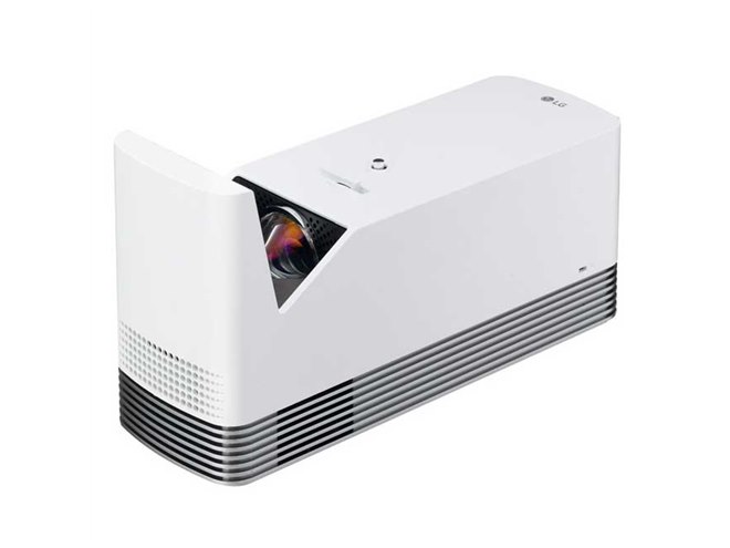 LG、20cmの距離で120型を投影する超短焦点レーザーDLPプロジェクター