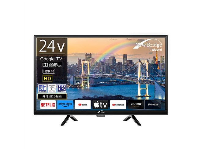 New Bridge、「GoogleTV」を採用した40V型/24V型液晶テレビ - 価格.com
