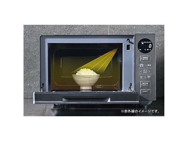 AQUA、「冷凍食品あたため」ボタンを搭載した単機能レンジを本日4月3日