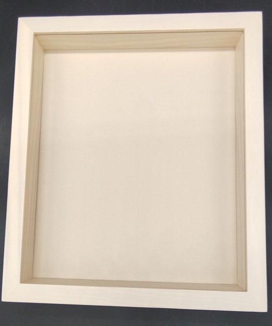 角箱 乳白 F30号 油彩額縁【大型商品※送料別途お見積り】 - 額縁