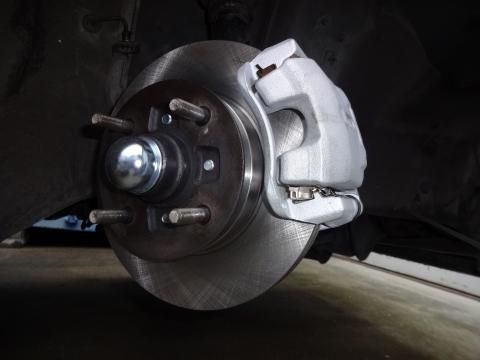 商品番号242】AE86用フロント大径ブレーキキット262Φ ローターレス