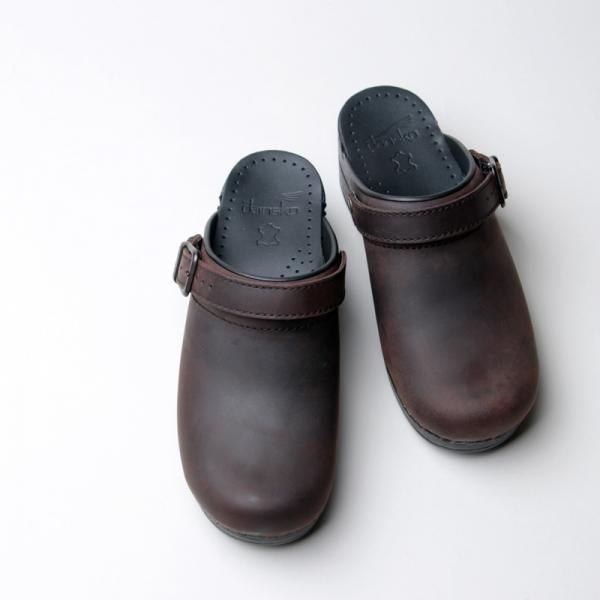 dansko (ダンスコ) INGRID OILD クロッグ Antique Brown / イングリッド