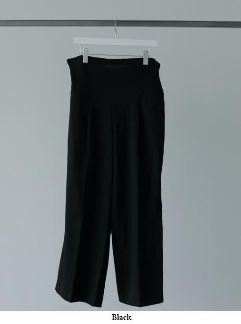 anuke(アンヌーク) Reha. Tuck Wide Pants ☆26春夏予約 【72410701