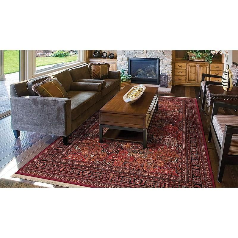 ペルシャ絨毯柄 | オリエンタルラグ ウール100％- ラグ 絨毯