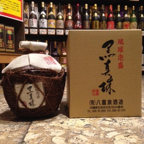黒真珠43度900ml縄巻 - 古酒家通販店