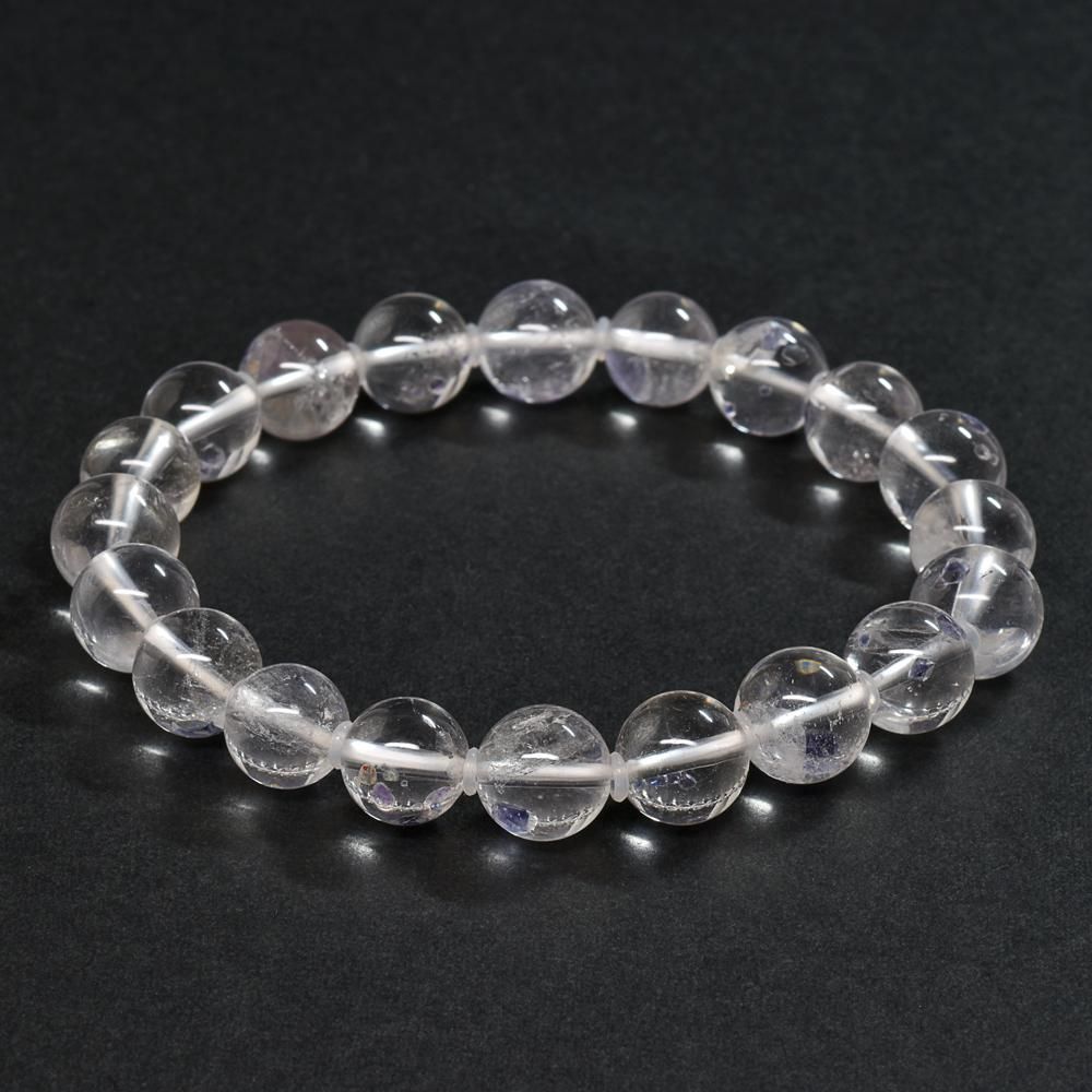 希少] フローライトインクォーツ ブレスレット 10mm #ML2902