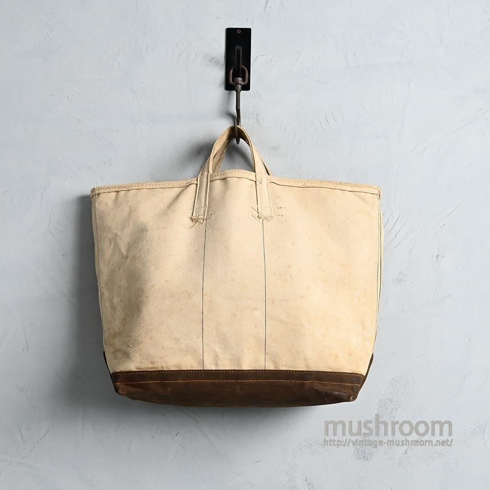 OLD TWO-TONE CANVAS COAL BAG（Around 1950'S/VERY GOOD CONDITION