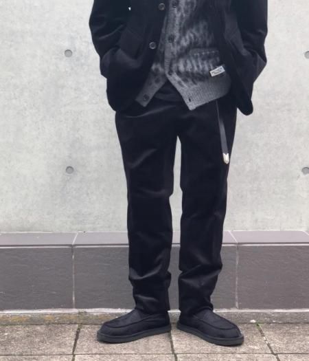 WACKO MARIA (ワコマリア) PLEATED TROUSERS (テーパードコーデュロイ