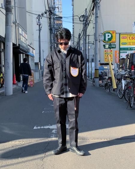 COOTIE (クーティー) T/C CPO Jacket (CPOジャケット) Black