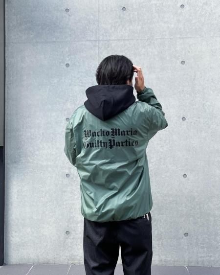 WACKO MARIA (ワコマリア) COACH JACKET(コーチジャケット) GREEN