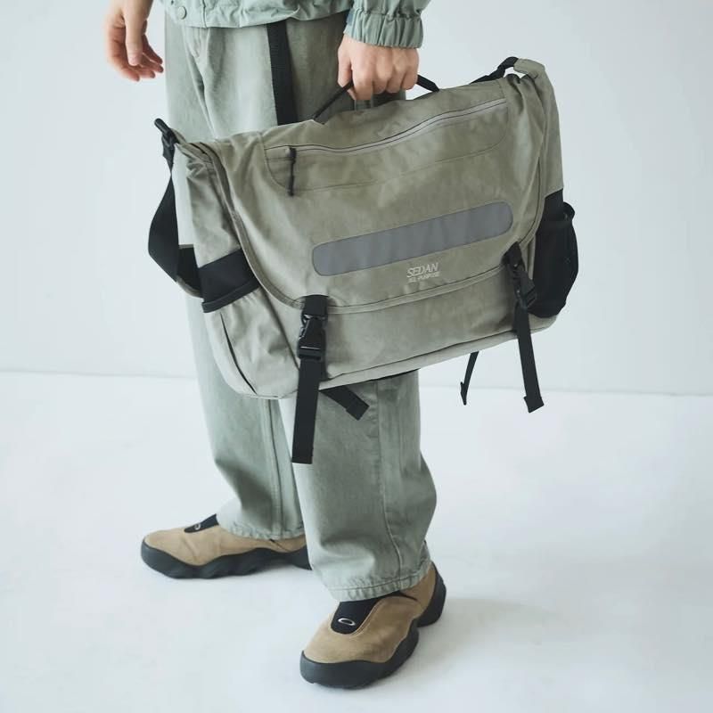 OVERDYED NYLON MESSENGER BAG | SEDAN ALL-PURPOSE - セダンオール