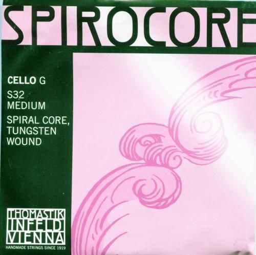 Cello 【Spirocore】 G線 (タングステン巻) - I Love Strings. | 国内