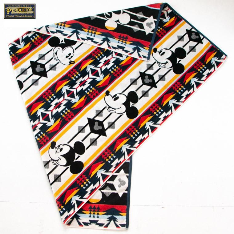 ペンドルトン PENDLETON ミッキーバスタオル スパタオル MICKEY