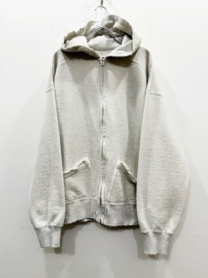 ANCELLM（アンセルム） 2024SS 24SS CRASH ZIP HOODIE クラッシュ