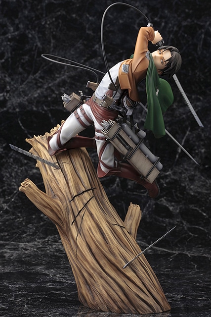 進撃の巨人』よりミカサ＆リヴァイ＆エレンのフィギュアが再生産