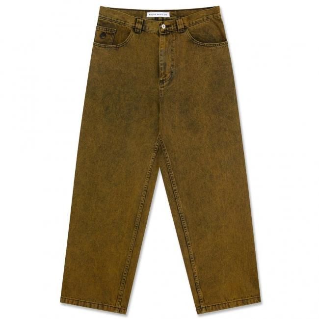 POLAR BIG BOY JEANS / YELLOW BLACK (ポーラー ビッグボーイ/デニム