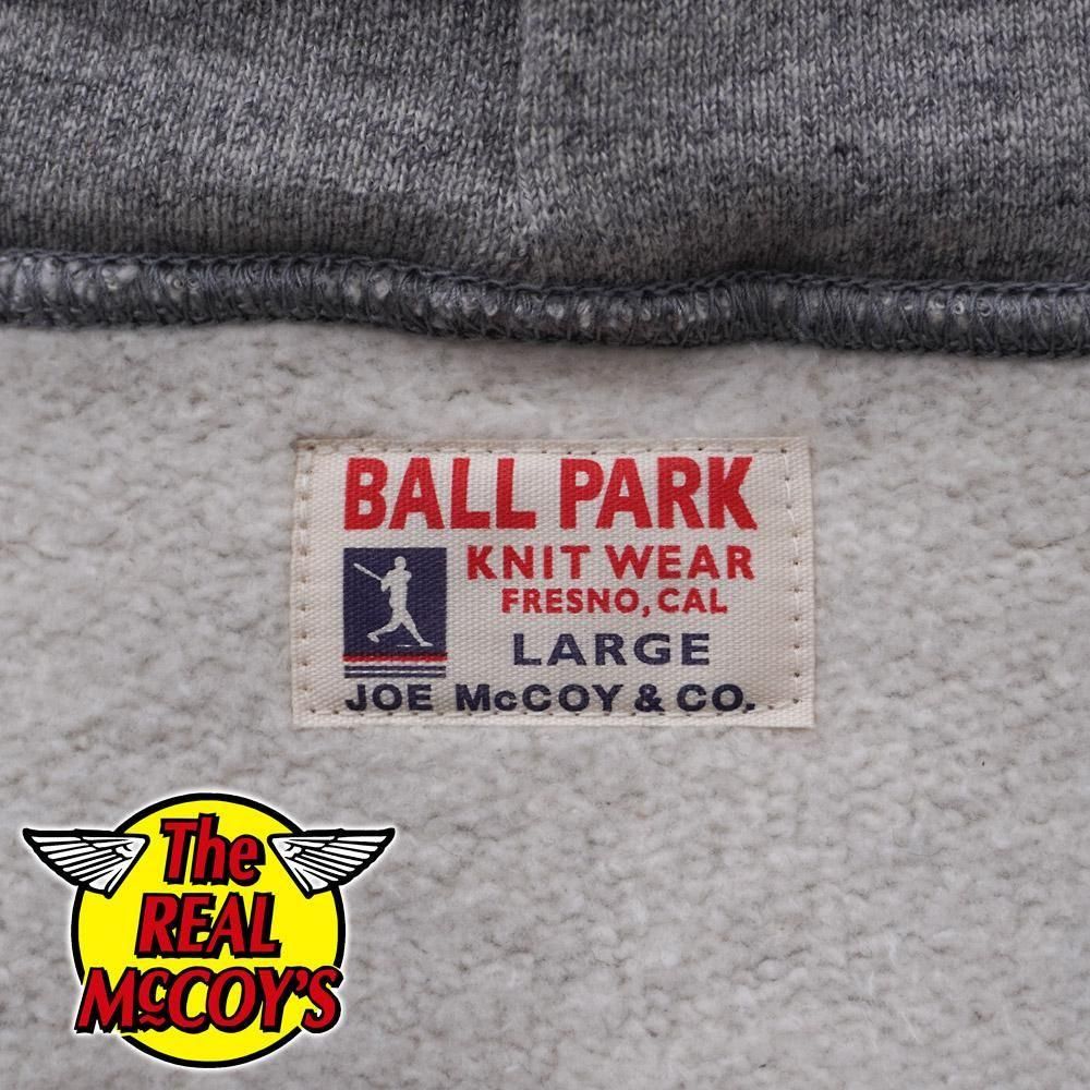 JOE McCOY MC25106 12 OZ. BALL PARK F/Z HOODED SWEATSHIRT