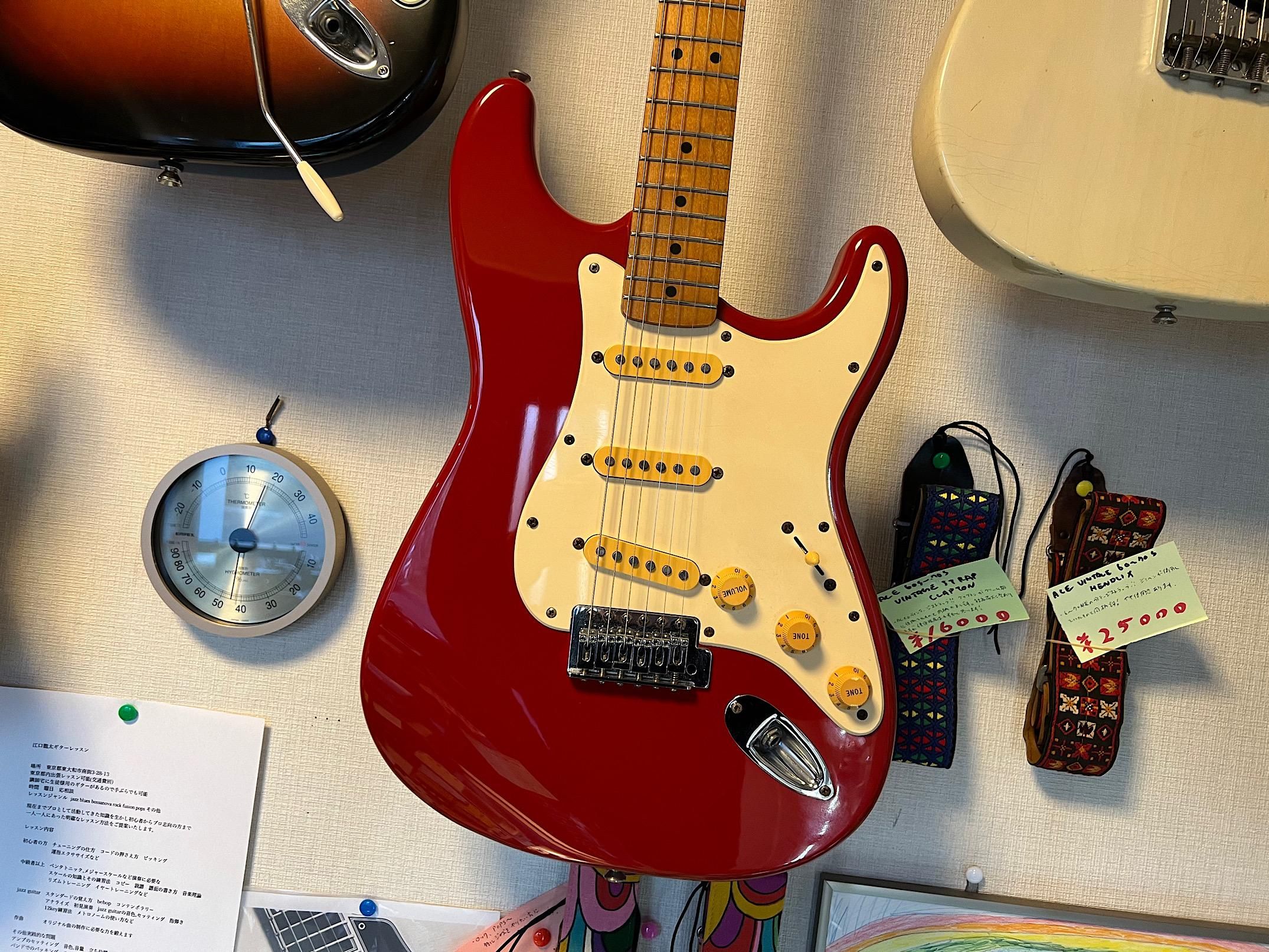 FENDER MEX STANDARD STRATOCASTER 95年製のメキシコ工場製、トリノ